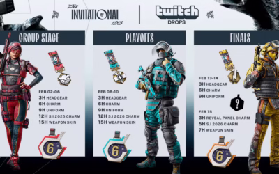 How to Get Rainbow 6 Siege Six Invitational Twitch Drops